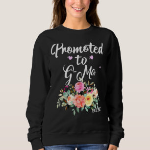 Sweatshirt Promu À G Ma 2022 Première Fois Être Gradma Anno