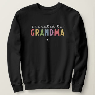 Sweatshirt Promu à grand-mère Nouvelle grand-mère pour être d