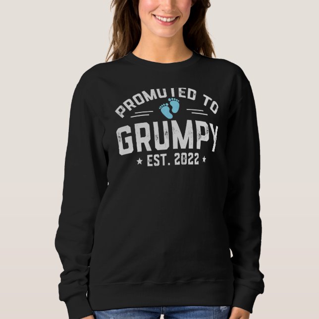 Sweatshirt Promu À Grumpy 2022 Pour La Première Fois Grumpy N (Devant)