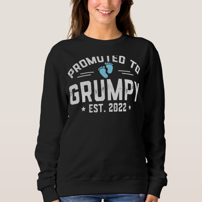 Sweatshirt Promu À Grumpy 2022 Pour La Première Fois Grumpy N (Devant)