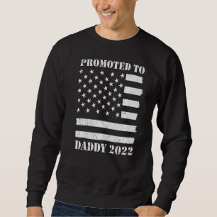 Sweatshirt Promu À Papa 2022 Papa Première Fois Nouveau Papa