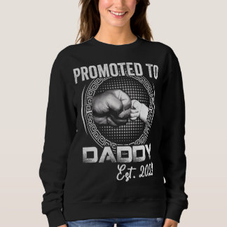 Sweatshirt Promu À Papa 2023 Première Fête des pères Nouveau