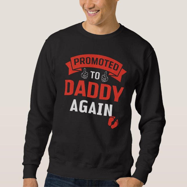 Sweatshirt Promu À Papa À Nouveau 1 (Devant)
