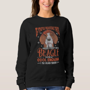 Sweatshirt Propriétaire beagle jolie chiot Sarcastique chien