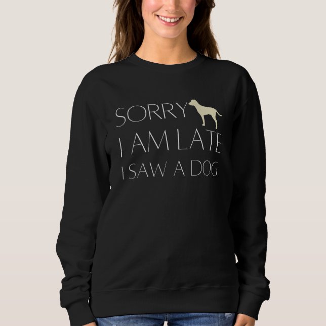 Sweatshirt Propriétaire Correspondant Des Devis De Chien Déso (Devant)