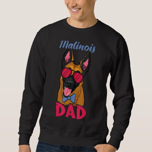 Sweatshirt Propriétaire de chien de compagnie Berger Belge Pè (Devant)