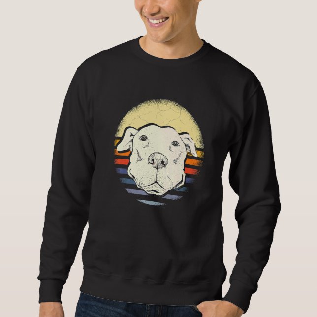 Sweatshirt Propriétaire de chien Pitbull Chiot Animal Compagn (Devant)
