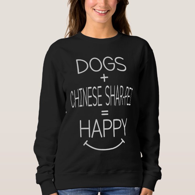 Sweatshirt Propriétaire de chien   Shar-Pei chinois (Devant)