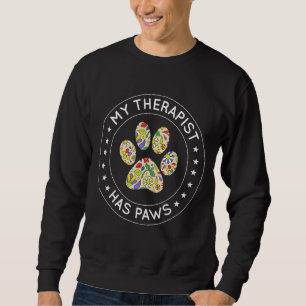 Sweatshirt Propriétaire de chien Thérapie animale Mon thérape
