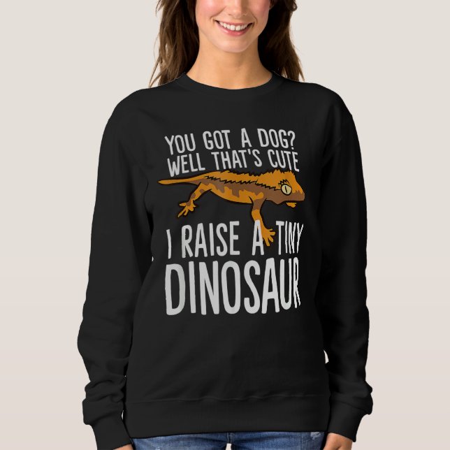 Sweatshirt Propriétaire De Gecko Crested Gecko Pet Crested Ge (Devant)