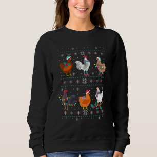 Sweatshirt Propriétaire de poulet Mèmes d'oiseaux Agriculteur