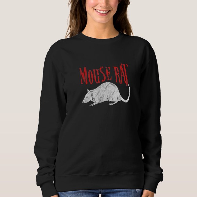 Sweatshirt Propriétaire de Rats de Souris Vintage (Devant)