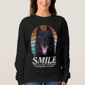 Sweatshirt Propriétaire de Schipperke SOURIRE