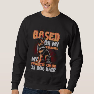 Sweatshirt Propriétaire Drôle Chien - Ma Couleur Favorite Est