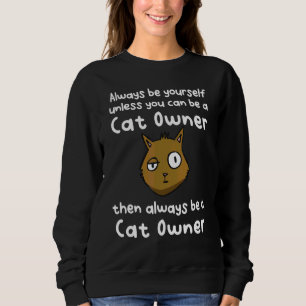 Sweatshirt Propriétaire du chat