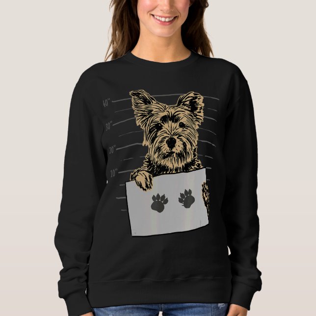 Sweatshirt Propriétaire du chien abattu du Yorkshire (Devant)