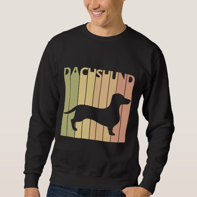 Sweatshirt Propriétaire du chien Dachshund (Devant)