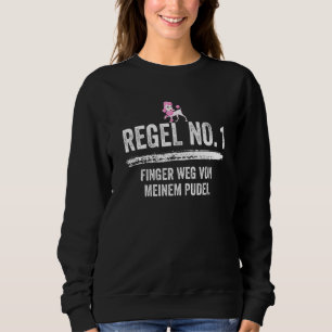 Sweatshirt Propriétaire du chien de caniche Propriétaire du c