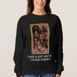 Sweatshirt Propriétaire du chien d'épice Cocker - Vintage drô