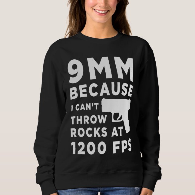 Sweatshirt Propriétaire d'un pistolet Pro Second Amendement D (Devant)