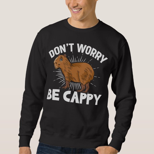 Sweatshirt Propriétaire Funny Capybara Capybara Animal (Devant)
