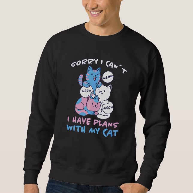Sweatshirt Propriétaires de chats Chats Chats (Devant)