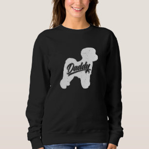 Sweatshirt Propriétaires de chien Papa Bichon Frise Papa Père