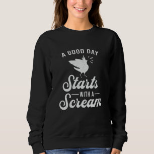 Sweatshirt Propriétaires De Cockatiel Une Bonne Journée Cute
