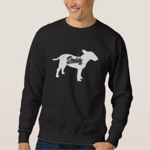 Sweatshirt Propriétaires de papa de chien de papa Bull Terrie