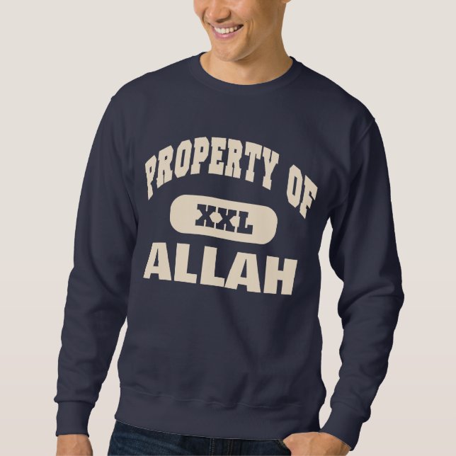 Sweatshirt Propriété d'Allah - Mike Tyson (Devant)
