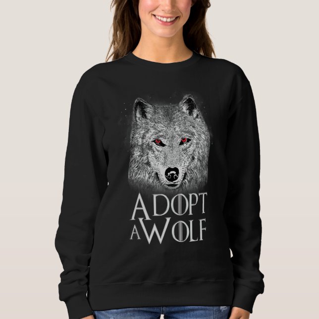 Sweatshirt Protecteur d'animaux Adopter un livre de référence (Devant)