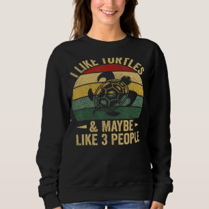 Sweatshirt Protection contre la créature de la mer des tortue
