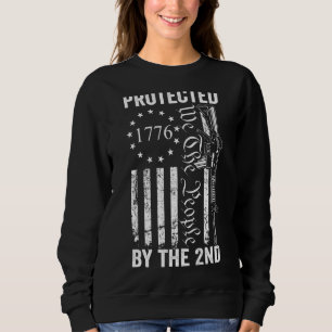 Sweatshirt Protégé Par Le 2E Amendement We The People Pro
