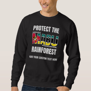 Sweatshirt Protéger la FORÊT DE PLUIE MABU