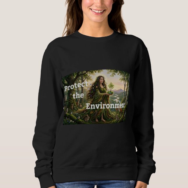 Sweatshirt Protéger l'environnement  (Devant)