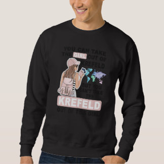 Sweatshirt Proud Krefeld Girl - Cool Girl from Krefeld City P