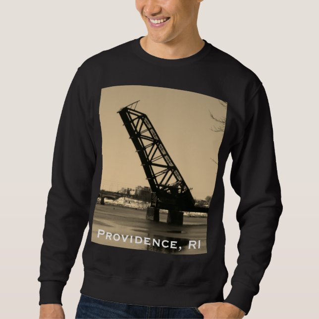 Sweatshirt Providence, Rhode Island "Pont suspendu" (Devant)