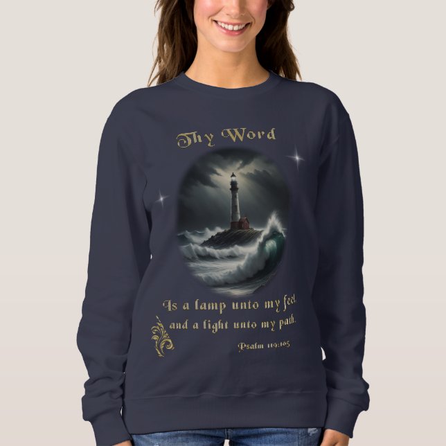 Sweatshirt Psaume 119 (Devant)