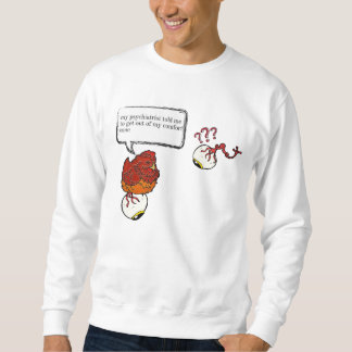 Sweatshirt Psychiatre Douloureux Poulet