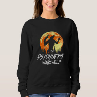 Sweatshirt Psychiatre Werewolf Werewolf Halloween Psych
