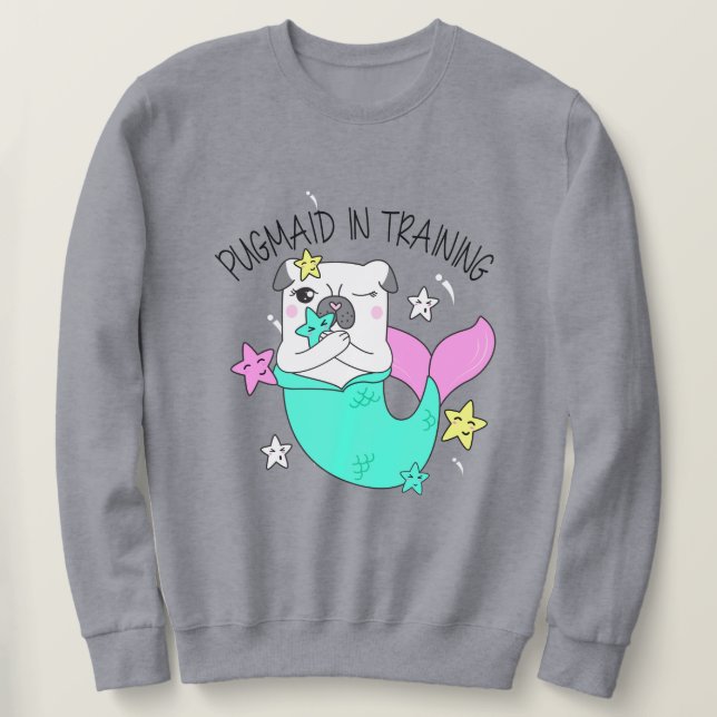 Sweatshirt Pugmaid (Design devant)