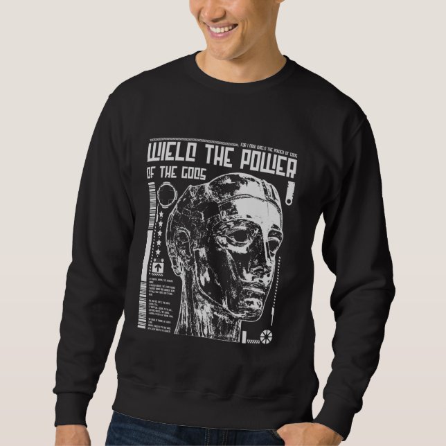 Sweatshirt Puissance de l'an 2000 - Gras Graffiti urbain esth (Devant)