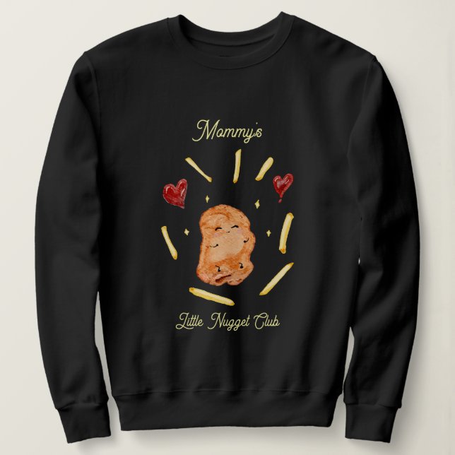 Sweatshirt pull à capuche pour femme Little Nugget (Design devant)