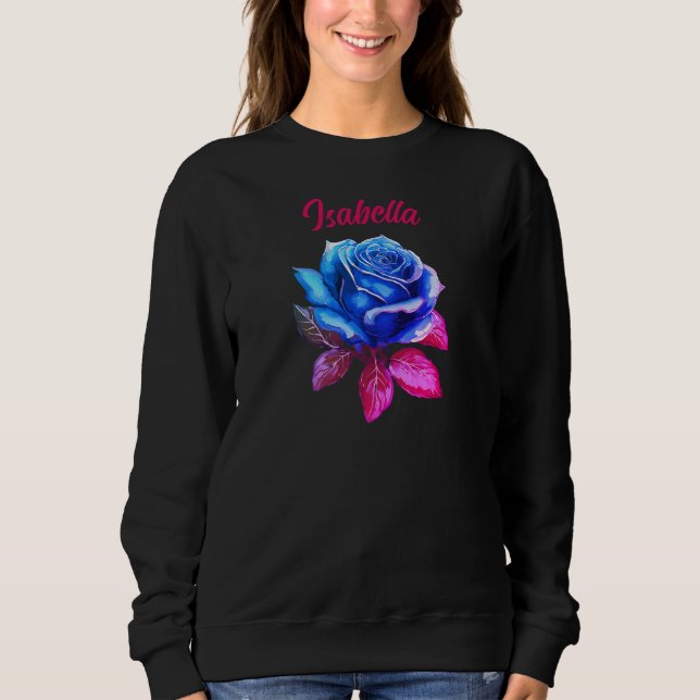 Sweatshirt Pull à capuche vintage rose sépia (Devant)