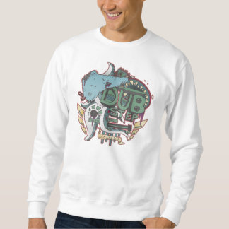 SWEATSHIRT PULL DE MONSTRE DE DUBSTEP