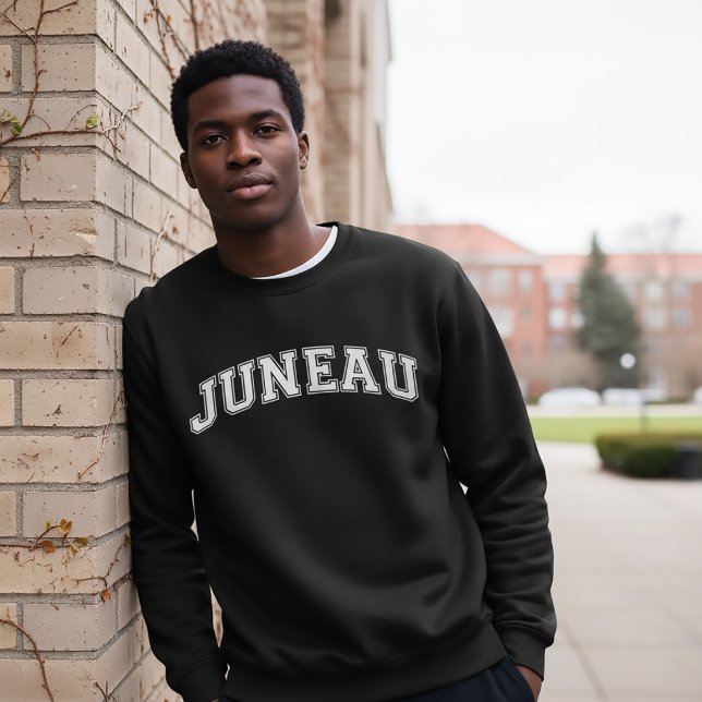 Sweatshirt Pull JUNEAU de style universitaire Amérique Collèg (Créateur téléchargé)