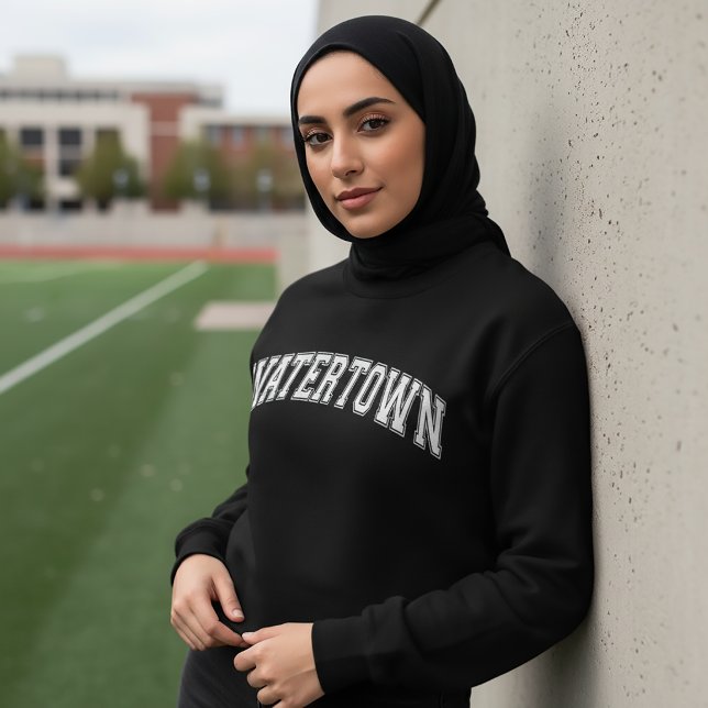 Sweatshirt Pull Watertown de style universitaire College d'Am (Créateur téléchargé)