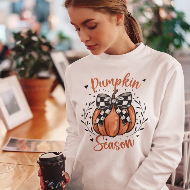 Sweatshirt Pumpkin Season, Fun Halloween (Créateur téléchargé)