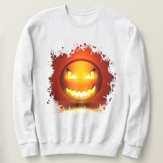 Sweatshirt Pumpkinmoji (Design devant)