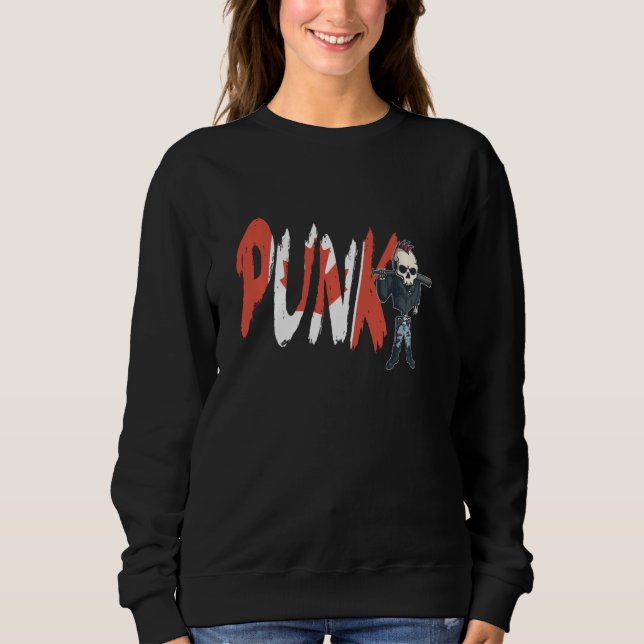 Sweatshirt Punk Till I Die Canada Drapeau Édition canadienne (Devant)